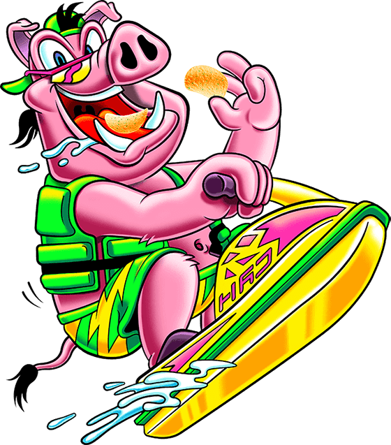 Hog on a jetski