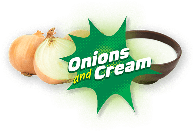 Onions and cream