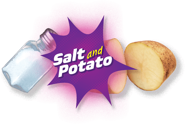 Salt and potato